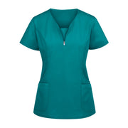 Hospital Staff Scrubs Top Nursing Uniform For Male Female Dental Clinic Supplies Nurse Women Uniforms Shirt Medical Uniforms - Respiratory Teacher