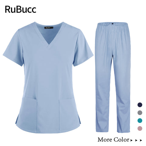 Medical Clothes Scrubs Nursing Pants Elastic Medical Uniforms For Summer Uniforms Nurse Women Thin And Light Fabric Short Sleeve - Respiratory Teacher