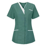 Uniforms Nurse Women Thin And Light Fabric Short Sleeve Medical Clothes Scrubs Nursing Pants Elastic Medical Uniforms For Summer - Respiratory Teacher