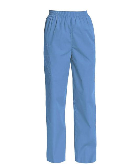 Women&#39;s Scrub Pants Nursing Uniform Pants Full Elastic Waist Cargo Scrubs Pants - Respiratory Teacher