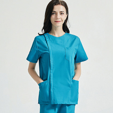 MAQVOB Custom Nurse Scrub Uniform Set High Quality Wholesale Factory OEM ODM Hospital Medical Worker Clothing Women Workwear - Respiratory Teacher